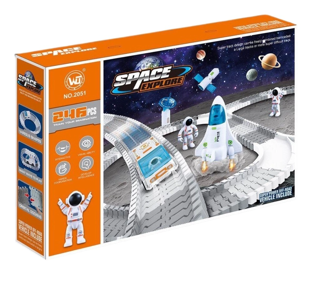 PISTA DE AUTO ESPACIAL PARA ARMAR