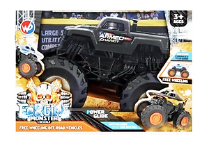 CAMION MONSTER MARRON