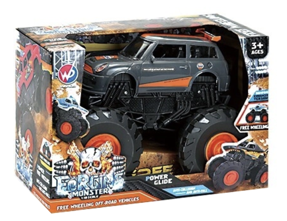 CAMION MONSTER AZUL