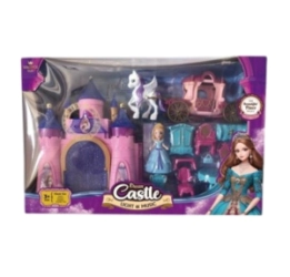 CASTILLO PRINCESA CON FIGURA Y ACCESORIOS