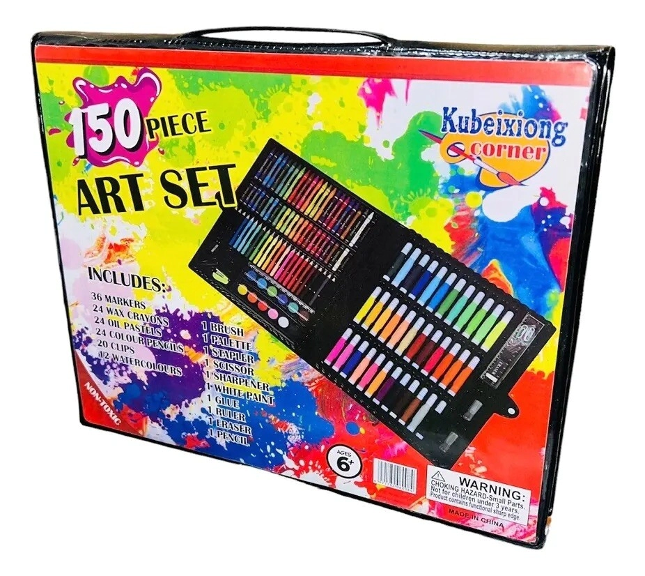 VALIJA DE ARTE 150 PCS