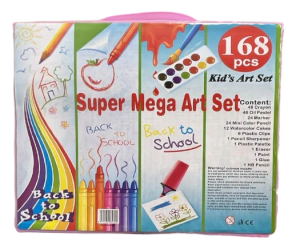 VALIJA DE ARTE 168 PCS