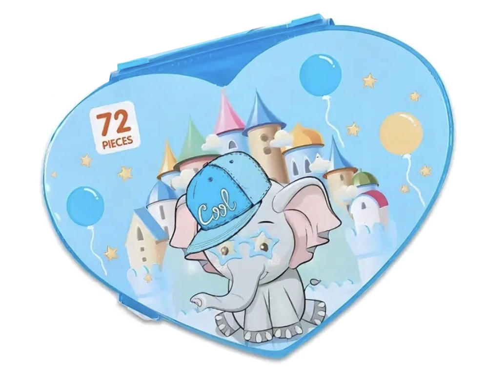 VALIJA DE ARTE 72 PCS
