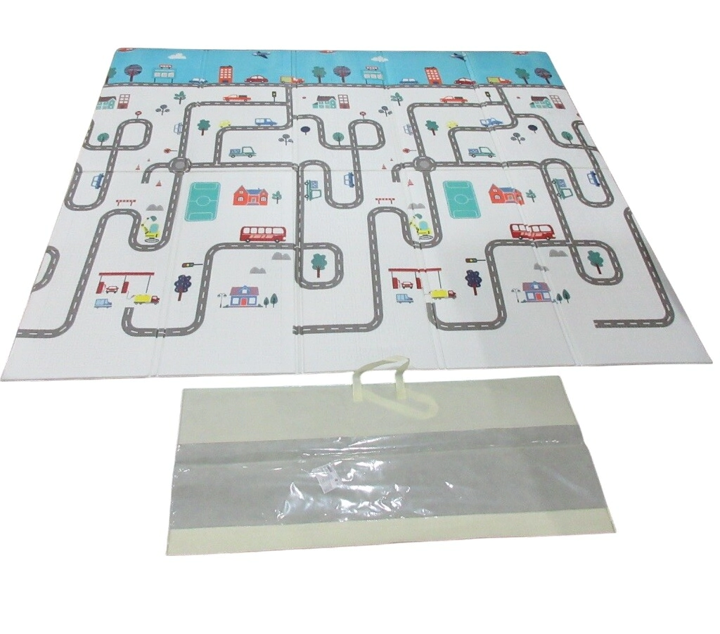 COLCHONETA CALLES PARA BEBES CON FUNDA