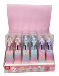 DISPLAY LAPICERA PELUDA MULTICOLOR ARCOIRIS