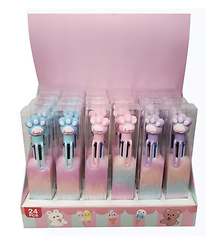 DISPLAY LAPICERA PELUDA MULTICOLOR PATITA