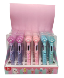 DISPLAY LAPICERA LENTEJUELAS MULTICOLOR PATITA