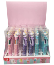 DISPLAY LAPICERA LENTEJUELAS MULTICOLOR UNICORNIO