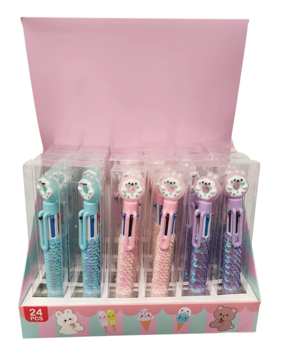 DISPLAY LAPICERA LENTEJUELAS MULTICOLOR DONA