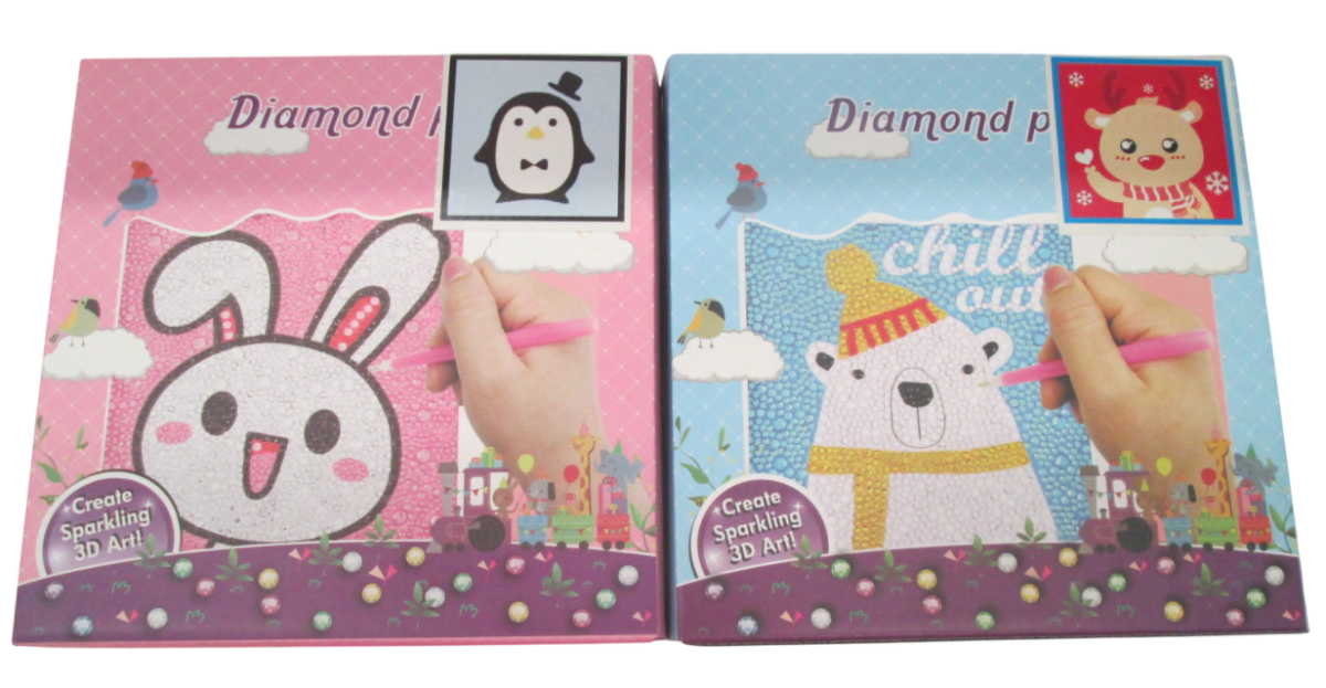 SET DIAMOND CUADRO PARA CREAR CON BRILLOS