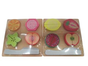 JUEGO MADERA DE FRUTAS