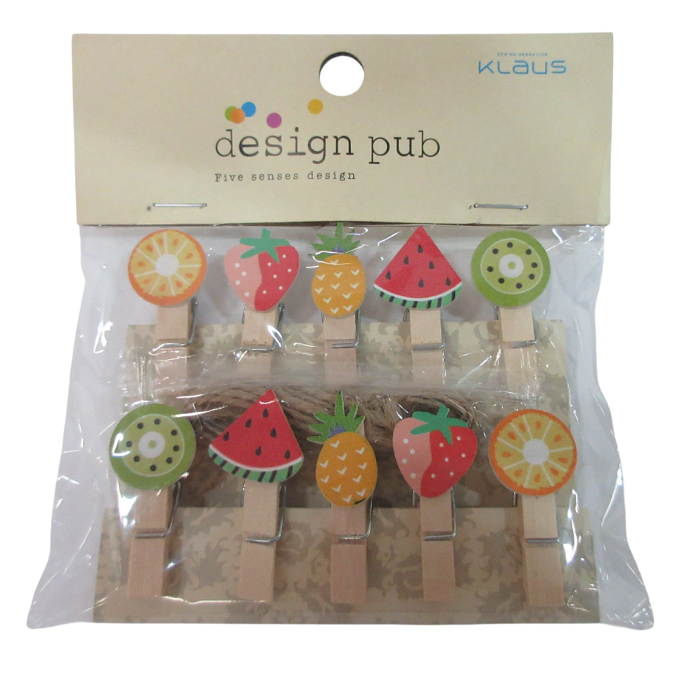SET BROCHES FRUTAS
