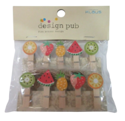SET BROCHES FRUTAS