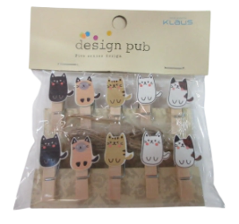 SET BROCHES GATOS