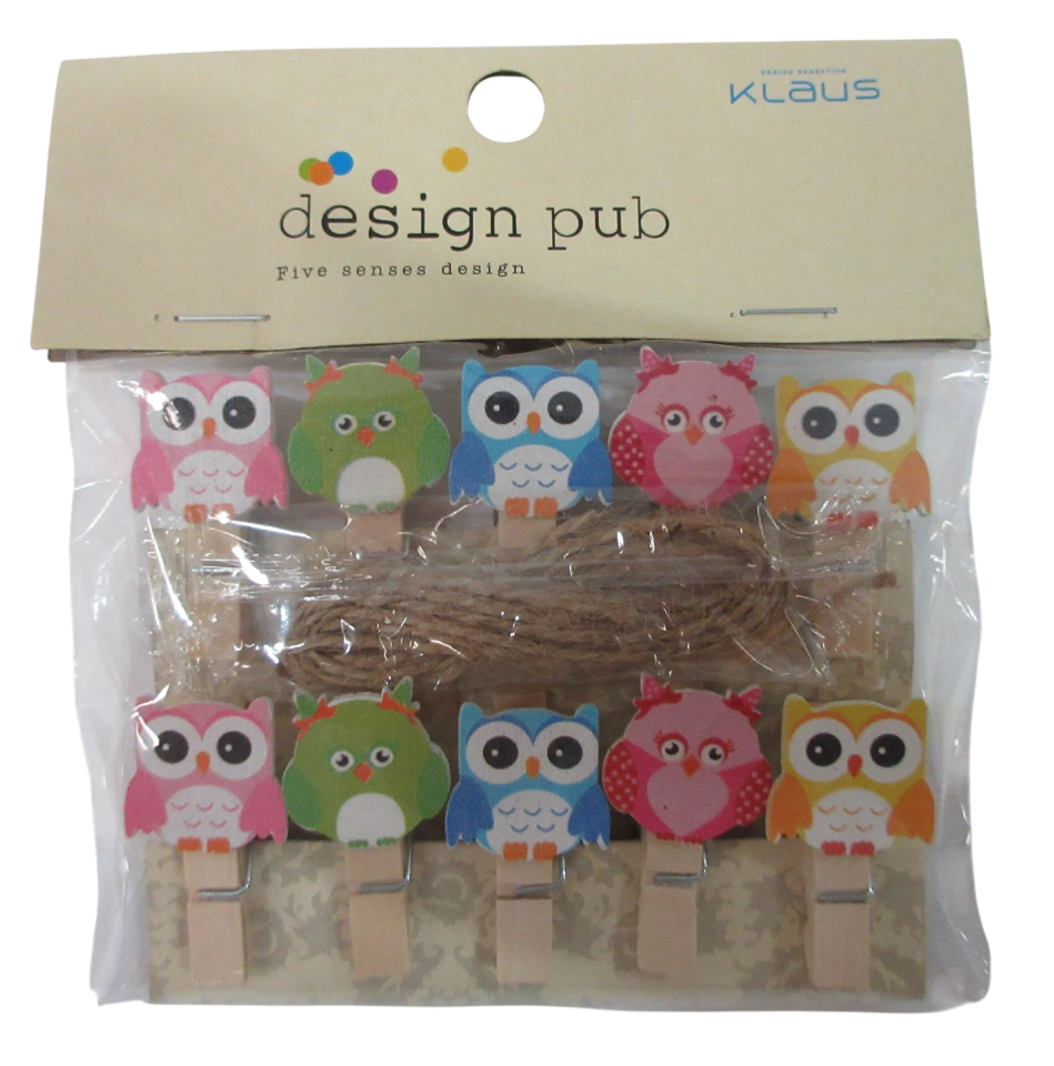 SET BROCHES BUHOS