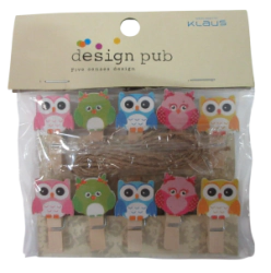 SET BROCHES BUHOS