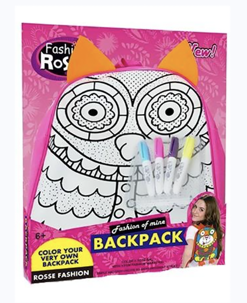MOCHILA COLOREABLE