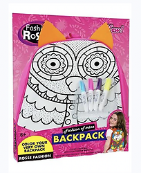 MOCHILA COLOREABLE