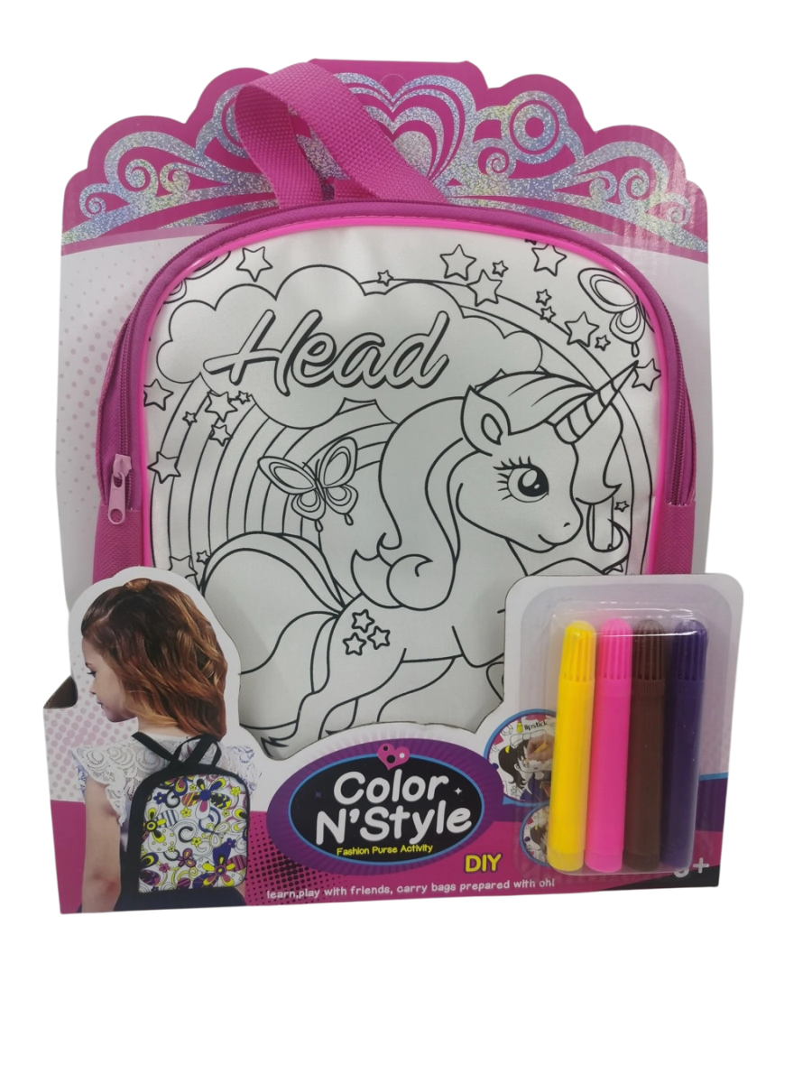 MOCHILA PARA COLOREAR