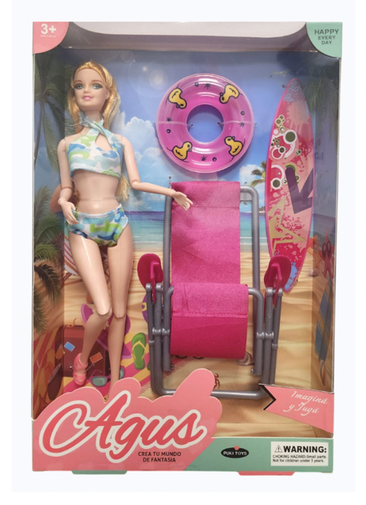MU�ECA AGUS PLAYA