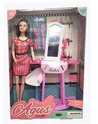 MU�ECA AGUS CON SET DE BELLEZA