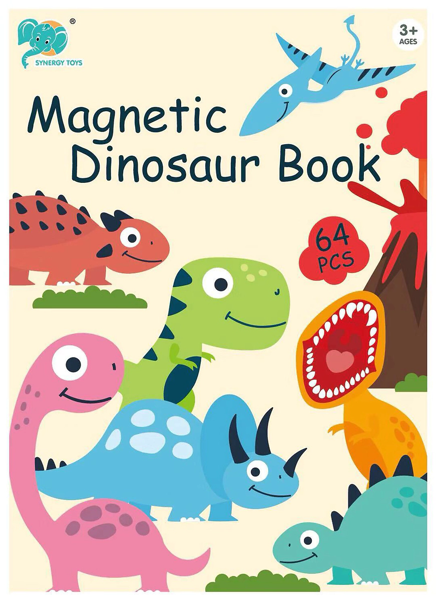 LIBRO MAGNETICO DINO
