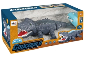 COCODRILO RADIO CONTROL CON LUZ Y SONIDO
