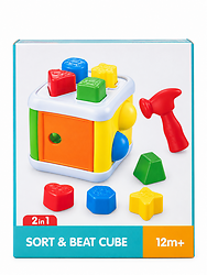 JUEGO FORMAS ENCASTRABLES CON MARTILLO