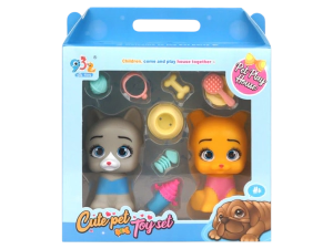SET 2 PETS CON ACCESORIOS