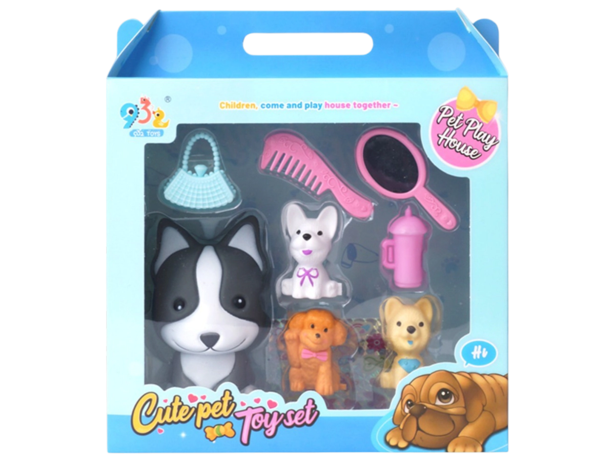 SET PET CON MINI PETS Y ACCESORIOS