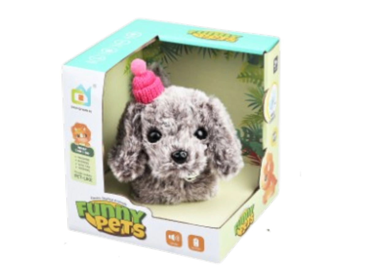 PELUCHE PERRITOS CON SOMBRERO SURTIDOS