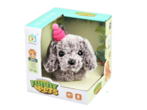 PELUCHE PERRITOS CON SOMBRERO SURTIDOS