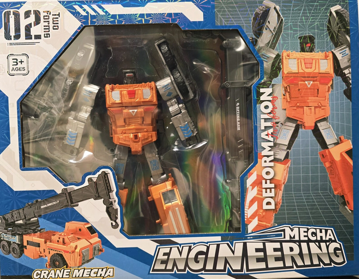 ROBOT TRANSFORMABLE 6 MODELOS SURTIDOS COLECCIONABLES PARA ARMAR UN MEGA ROBOT