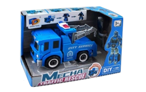 TRASNFORMER CAMION CIUDAD DIY