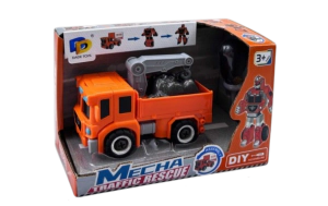 TRASNFORMER CAMION CIUDAD DIY