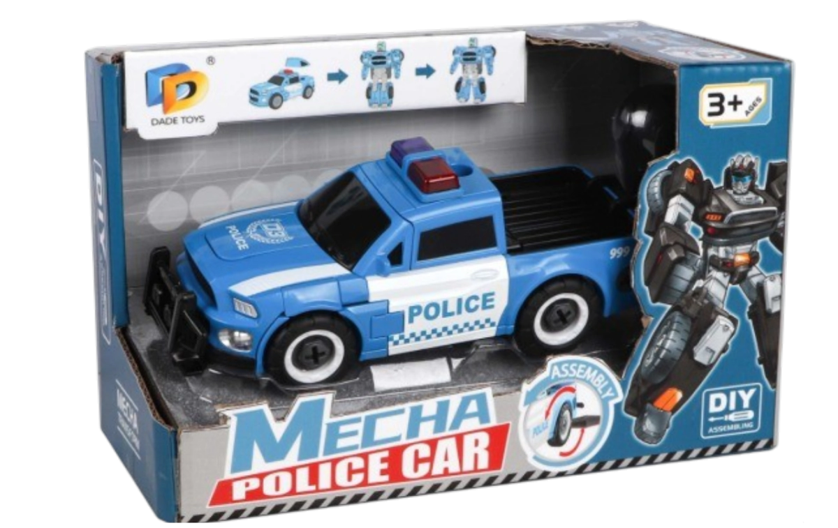 TRASNFORMER AUTO POLICIA DIY