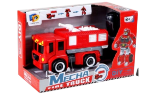 TRANSFORMER CAMION BOMBERO DIY