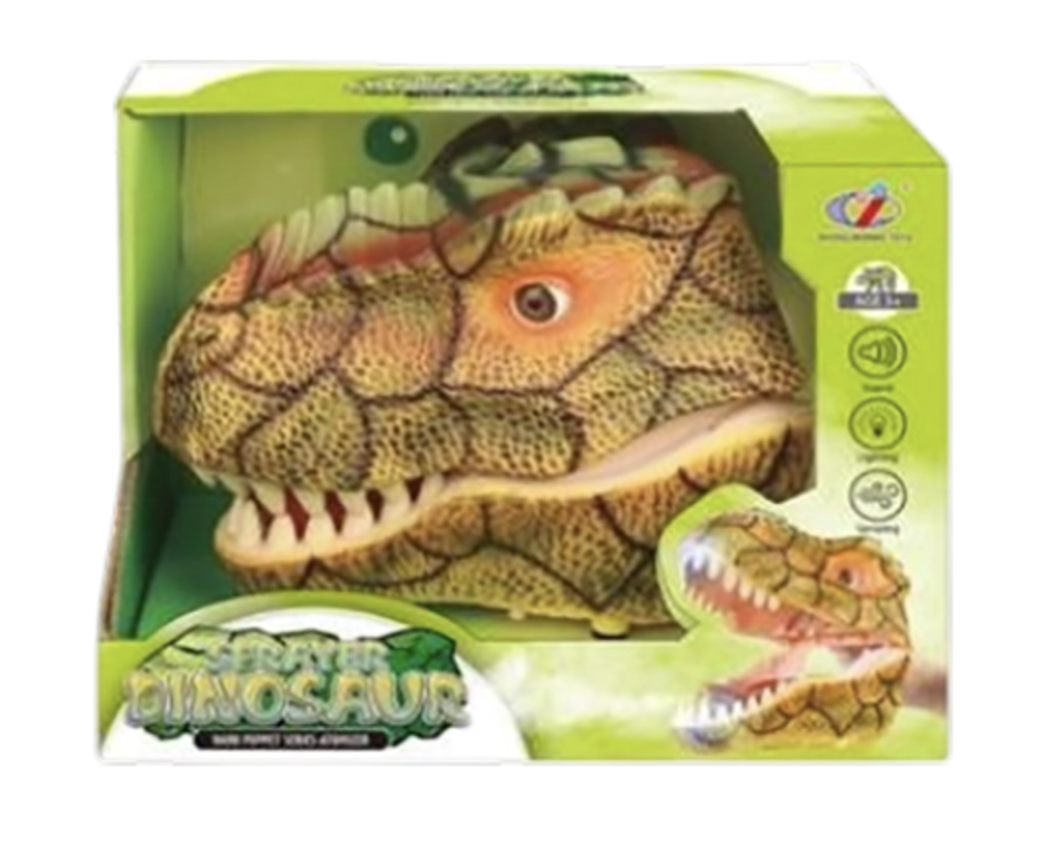 CABEZA DINO LANZA HUMO