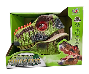CABEZA DINO LANZA HUMO