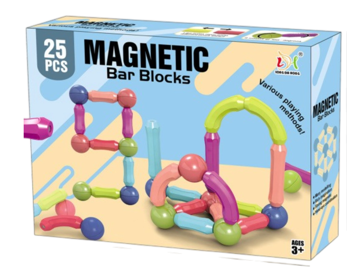 BLOQUES MAGNETICOS 25 PIEZAS