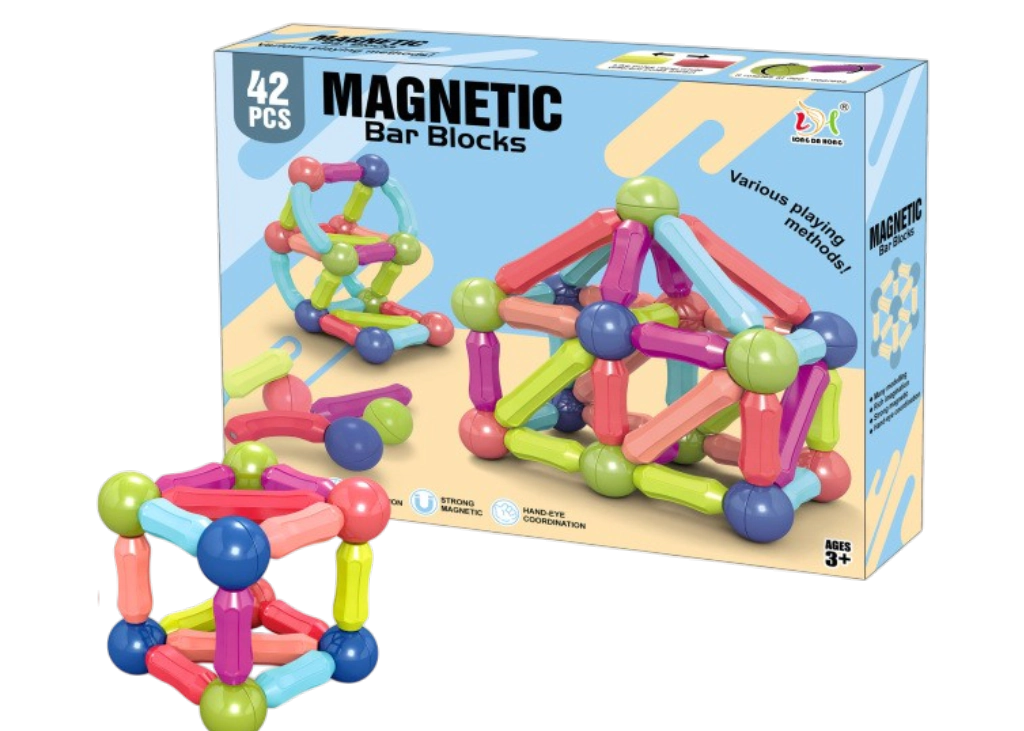 BLOQUES MAGNETICOS 42 PIEZAS