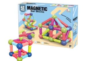 BLOQUES MAGNETICOS 42 PIEZAS