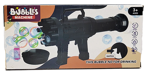 PISTOLA BURBUJAS A PILA