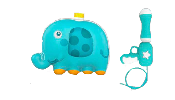 MOCHILA LANZA AGUA ELEFANTE