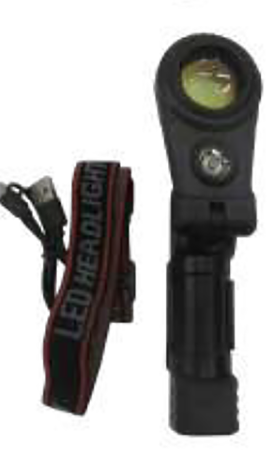 LINTERNA DE MANO GIRO 180� CON FUNCION DE BINCHA 7 TONOS DE LUZ CARGA USB