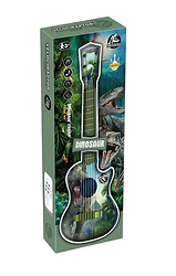 Guitarra musical de dinosaurios
