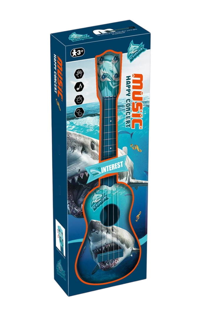 Guitarra musical tiburon