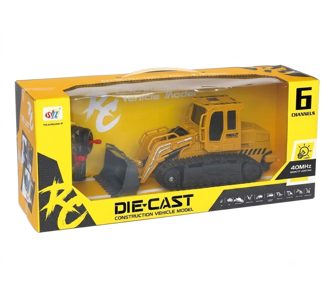 Vehiculo excavadora a radio control