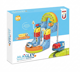 Pista de tren magnetica 31 pcs DIY