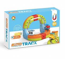 Pista de tren magnetica 10 pcs DIY